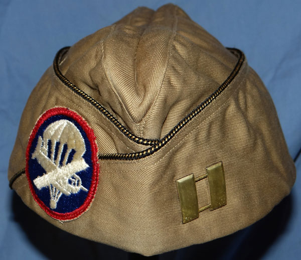 1942 Dated U.S. Army Glider/Airborne Officers Garrison Cap