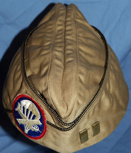 1942 Dated U.S. Army Glider/Airborne Officers Garrison Cap