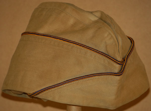 WW II U.S. Army Chemical Warfare Troops NCO/EM Garrison Cap, US Head ...