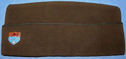 WW II 12th Inf. Regt. 4th Inf. Div. NCO/EM Garrison Cap