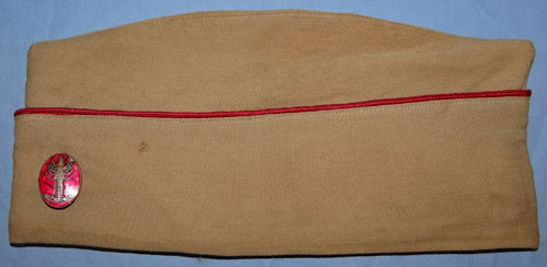 WW II 69th Coast Artillery Regt. NCO/EM Garrison Cap