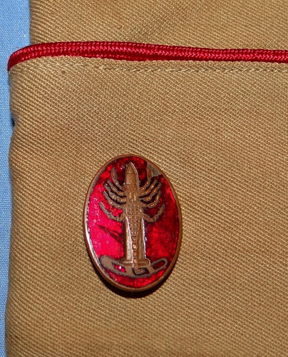 WW II 69th Coast Artillery Regt. NCO/EM Garrison Cap