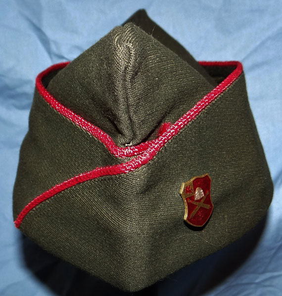 WW II U.S. Army 10th Field Artillery Regt. 3rd Inf. Div. NCO/EM Garrison Cap