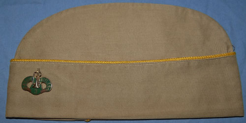 WW II U.S. Army 3rd Cavalry Regt. 3rd Cavalry Group NCO/EM Garrison Cap