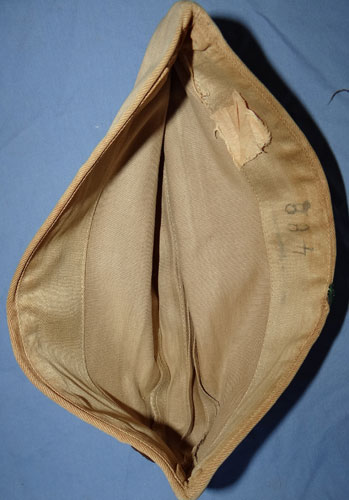 WW II U.S. Army "Detached" NCO/EM Garrison Cap with Net