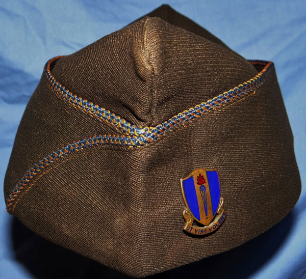 WW II U.S. Army Air Force "AAF Training Center" NCO/EM Garrison Cap