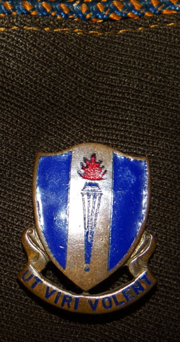 WW II U.S. Army Air Force "AAF Training Center" NCO/EM Garrison Cap