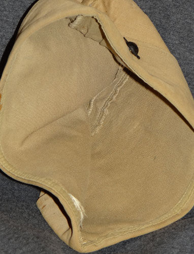 WW II U.S. Marine NCO/EM Tan Garrison Cap