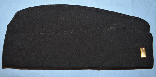 WW II U.S. Navy "Ensign" Dark Blue Garrison Cap