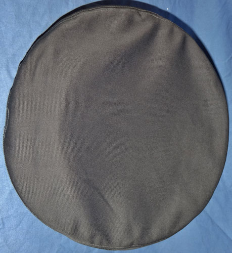 "NAMED" WW II U.S. Navy Officers Visor Hat with Grey Cover