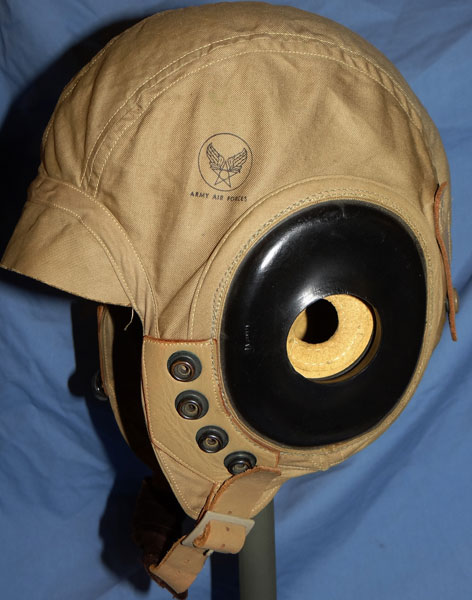 WW II U.S. Army Air Force "AN-H-15" Summer Flight Helmet