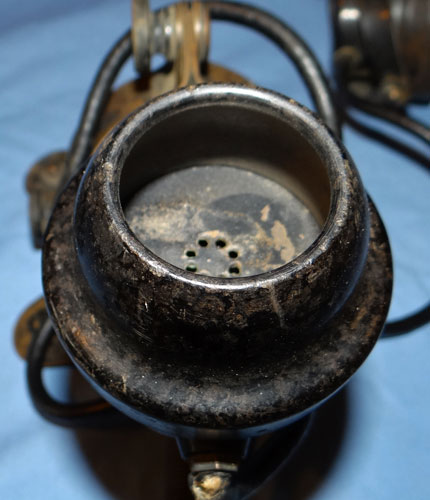 U.S. Navy WW II MK 2 Talker Helmet with Headphones