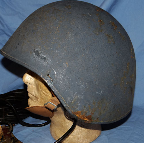 U.S. Navy WW II MK 2 Talker Helmet with Headphones
