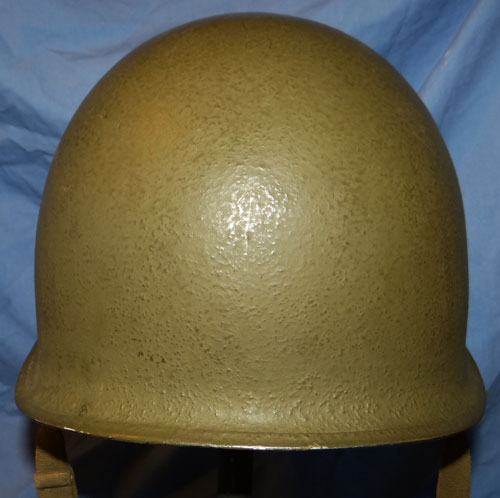 WW II M-1 Fixed Bale Steel Combat Helmet with Type 1 Helmet Net