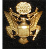WW II U.S. Army Officer Visor Hat Insignia