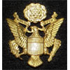 WW II U.S. Army Officer Visor Hat Insignia