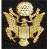 WW II U.S. Army Officer Visor Hat Insignia