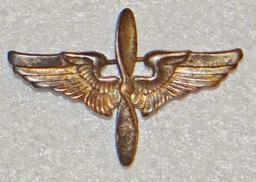 WW II U.S. Army Aviation Cadet Garrison Cap Insignia