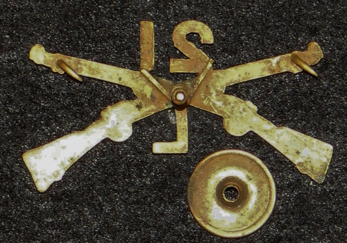 1905 U.S. Army Infantry Dress Cap Insignia