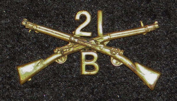 1905 U.S. Army Infantry Dress Cap Insignia 1905 U.S. Army Infantry Dress Cap Insignia