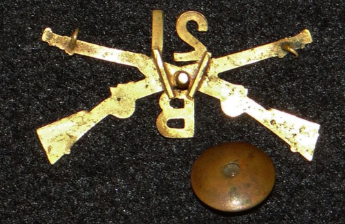 1905 U.S. Army Infantry Dress Cap Insignia