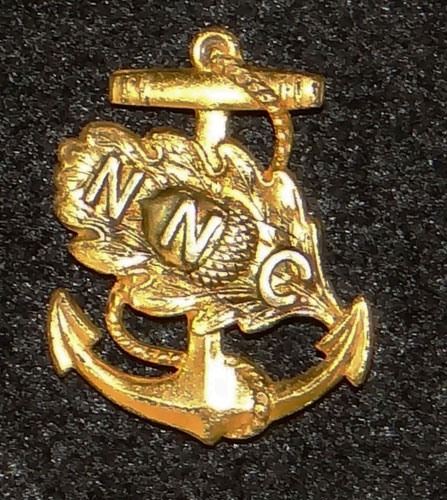 WW II U.S. Navy "Nurse Corps" Garrison Cap Insignia