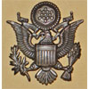 Korean War Period U.S. Air Force Visor Hat Insignia