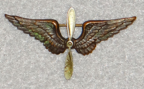WW I U.S. Army Aviation Officer Collar Insignias WW I U.S. Army Aviation Officer Collar Insignias