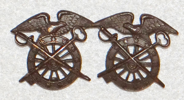 WW I U.S. Army Officer Quartermaster Collar Insignia’s WW I U.S. Army Officer Quartermaster Collar Insignia’s