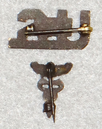 WW I U.S. Army SHIRT Size Medical Officer Insignia’s