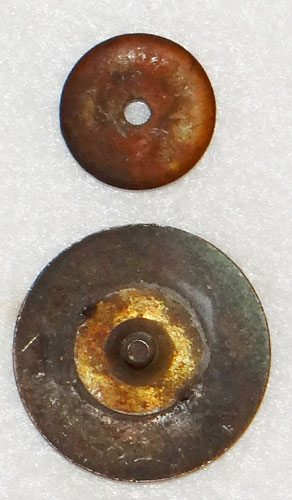 WW I U.S. Army Infantry Enlisted Collar Disk Set