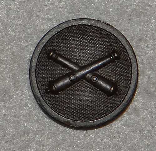 WW I U.S. Army Artillery Type I Enlisted Collar Disk