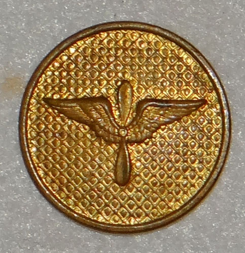 1926/37 U.S. Army Air Corps Type II Gilt Enlisted Collar Disk