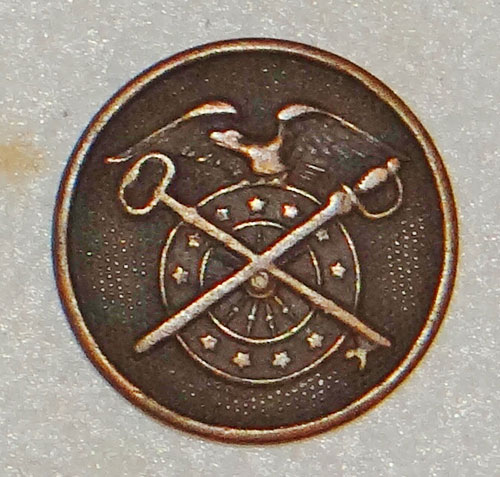 WW I U.S. Army Quartermaster Type I Enlisted Collar Disk