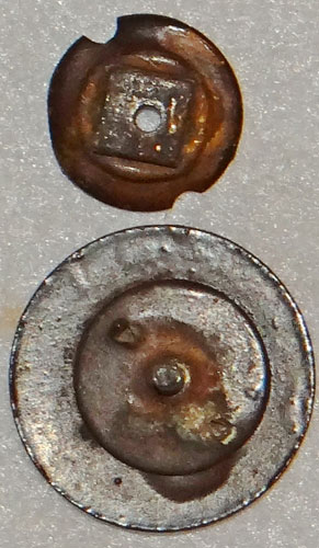 WW I U.S. Army Ordinance Type I French Made Enlisted Collar Disk