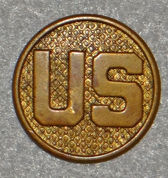 1926/37 U.S. Army Type II Enlisted "U.S." Gilt Collar Disk