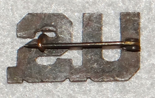 WW I U.S. Army Officer "U.S." Collar Insignia