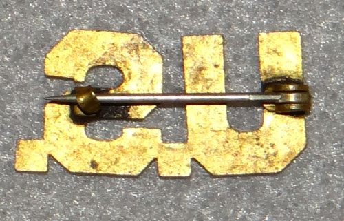 1926/37 U.S. Army Officer "U.S." Collar Insignia