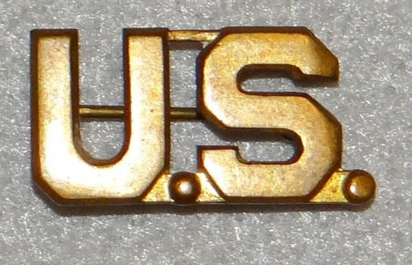 1905 ? Pattern "U.S." Army Collar Insignia