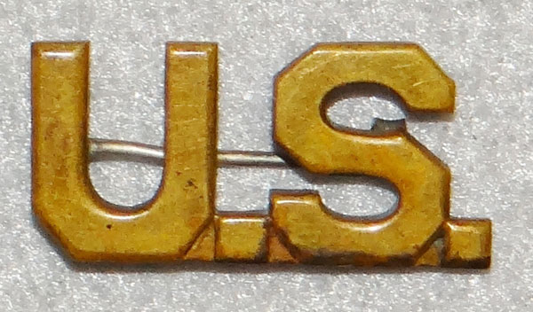 1926/37 Army "U.S." Officer Collar Insignia