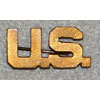 WW I /1926 Officer "U.S." Collar Insignia