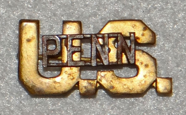 1920’s Pennsylvania National Guard Officer Collar Insignia