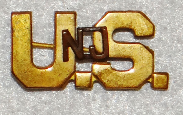 1920’s New Jersey National Guard Officer Collar Insignia