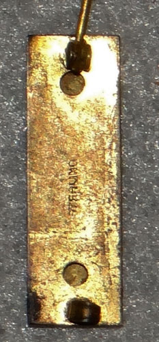 WW I Pattern STERLING 2nd Lt. Rank Bar