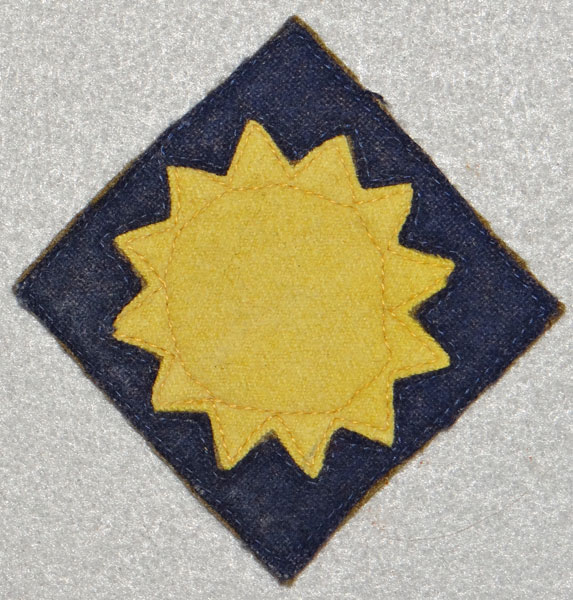 WW I 40th Div. Shoulder Patch WW I 40th Div. Shoulder Patch