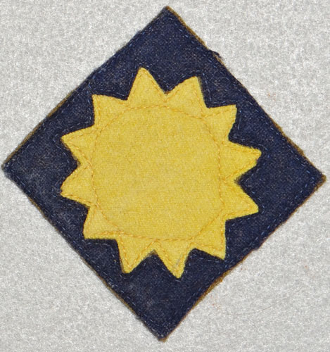 WW I 40th Div. Shoulder Patch