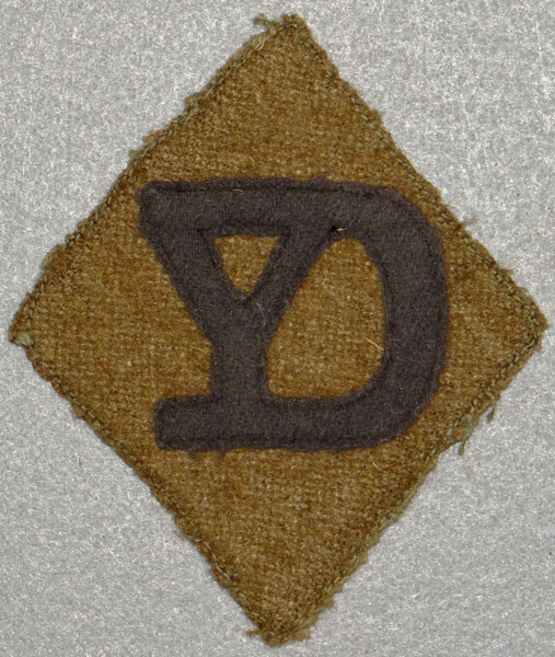 WW I 26th Div. Shoulder Patch