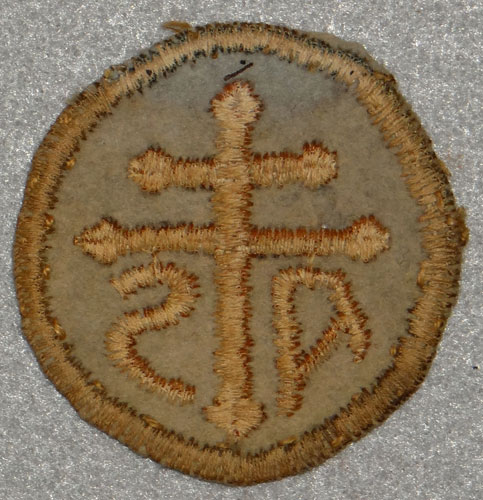 WW I Advance Section Service of Supply Shoulder Patch