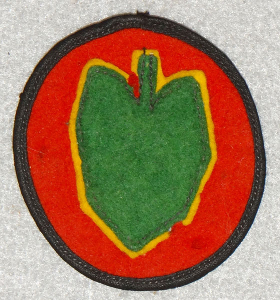 1920’s Period 24th Div. Shoulder Patch