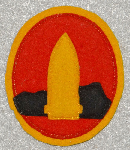 1920’s Hawaiian Coastal Artillery Brigade Shoulder Patch